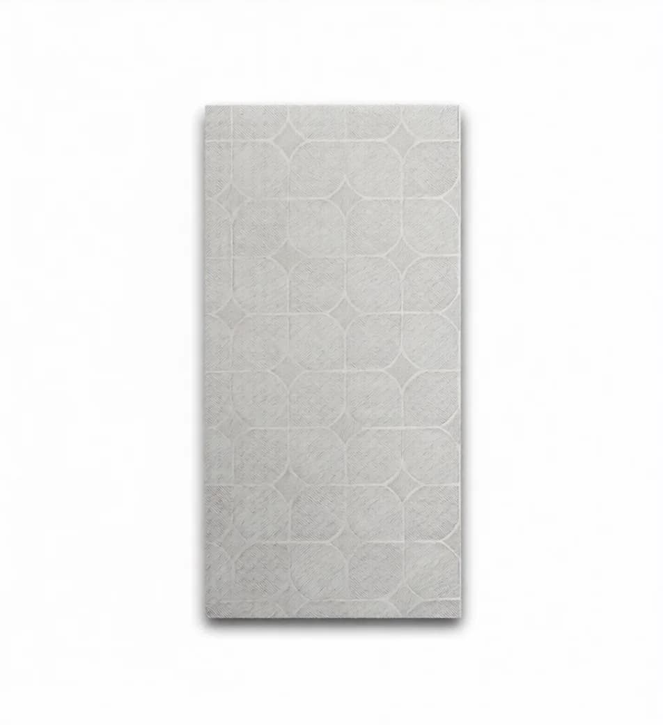 30x60 Vinyl Gypsum Suspended Ceiling Tile — Silver World Pattern