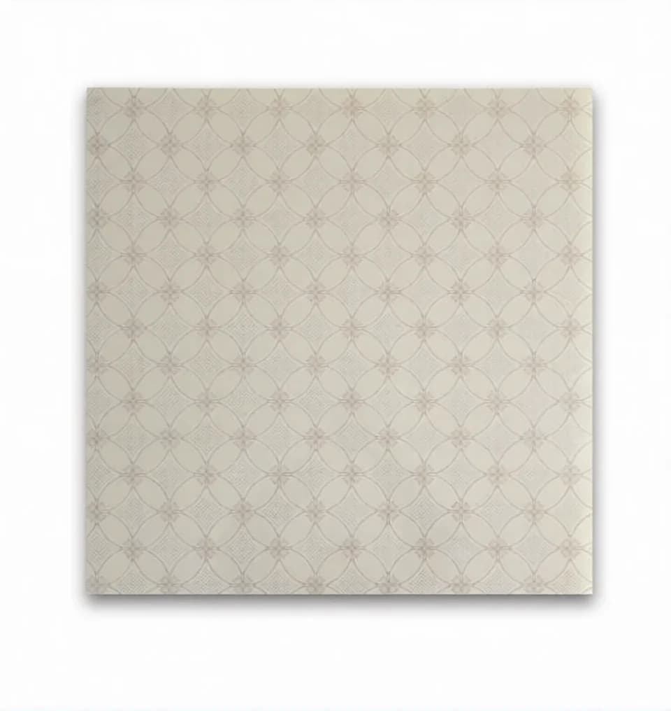 60x60 PVC Abgehängte Deckenplatte — Blumenmuster