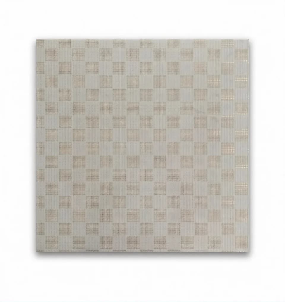 60x60 PVC-Deckenplatte – Rattan-Muster