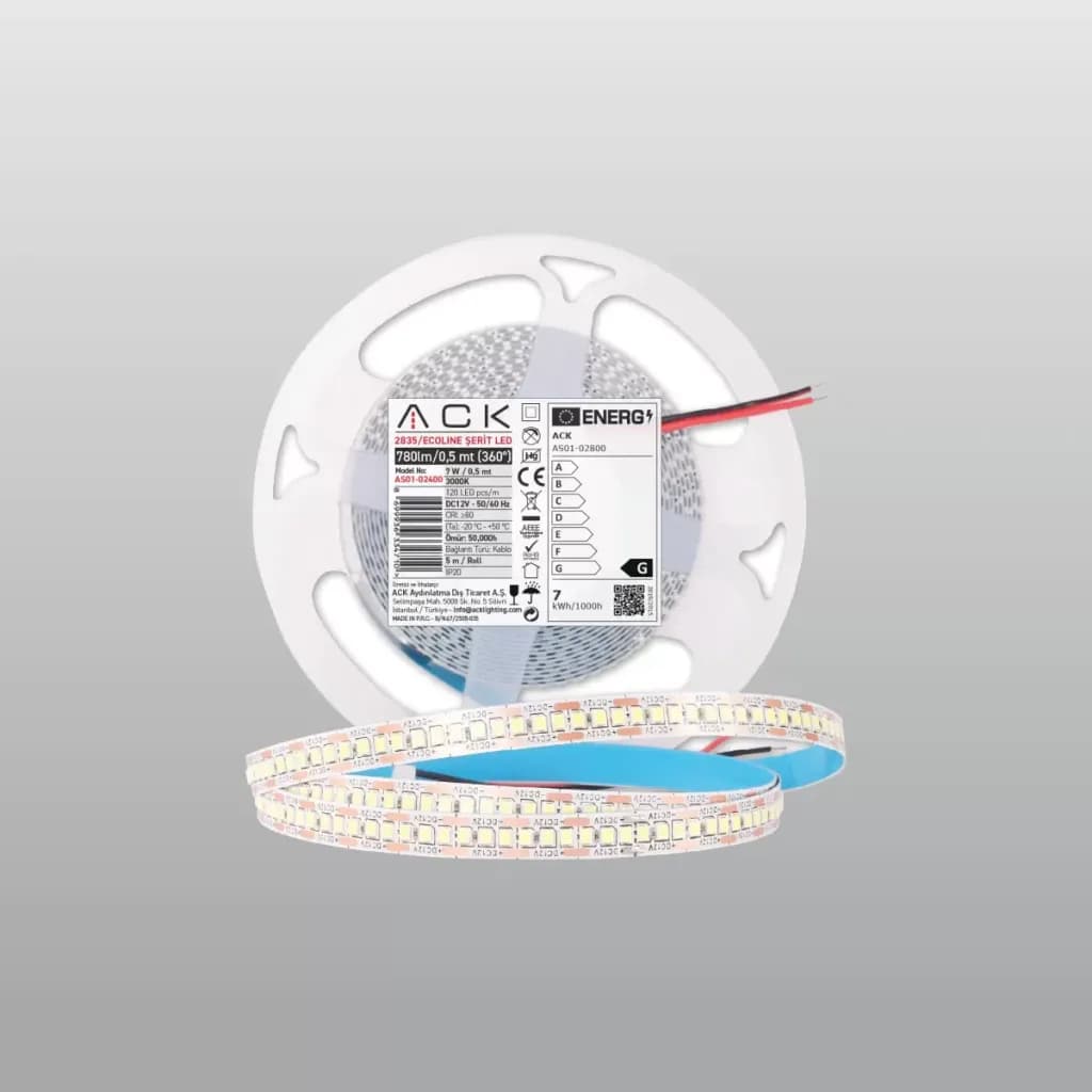240 LED شريط Ack
