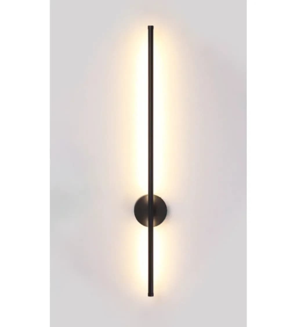 Led Wand Wandleuchte 80cm Schwarz