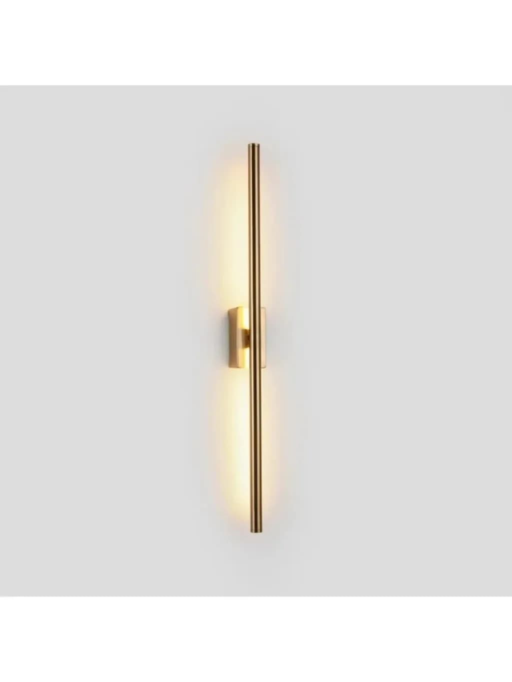 Led Wand Wandleuchte 80cm Gold