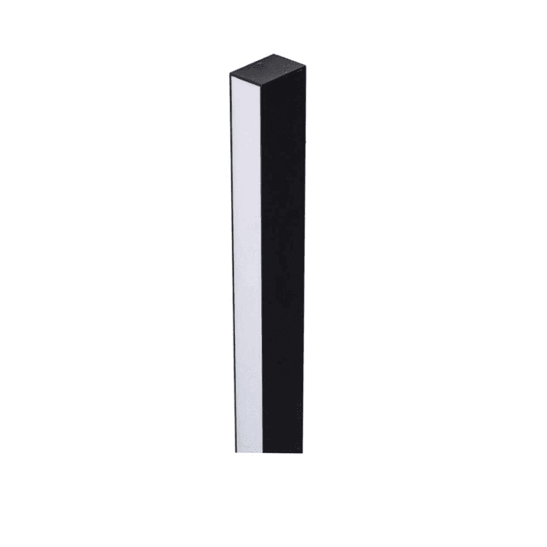 30W 6500K أبيض 55X76MM أسود هيكل LED خطي وحدة إنارة