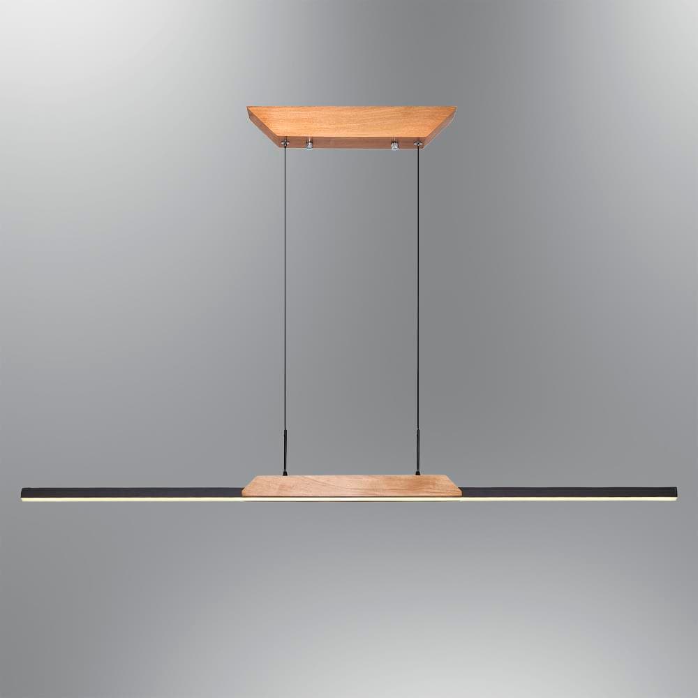 أسود معدن Elppir أحادي معلق ثريا 120 cm