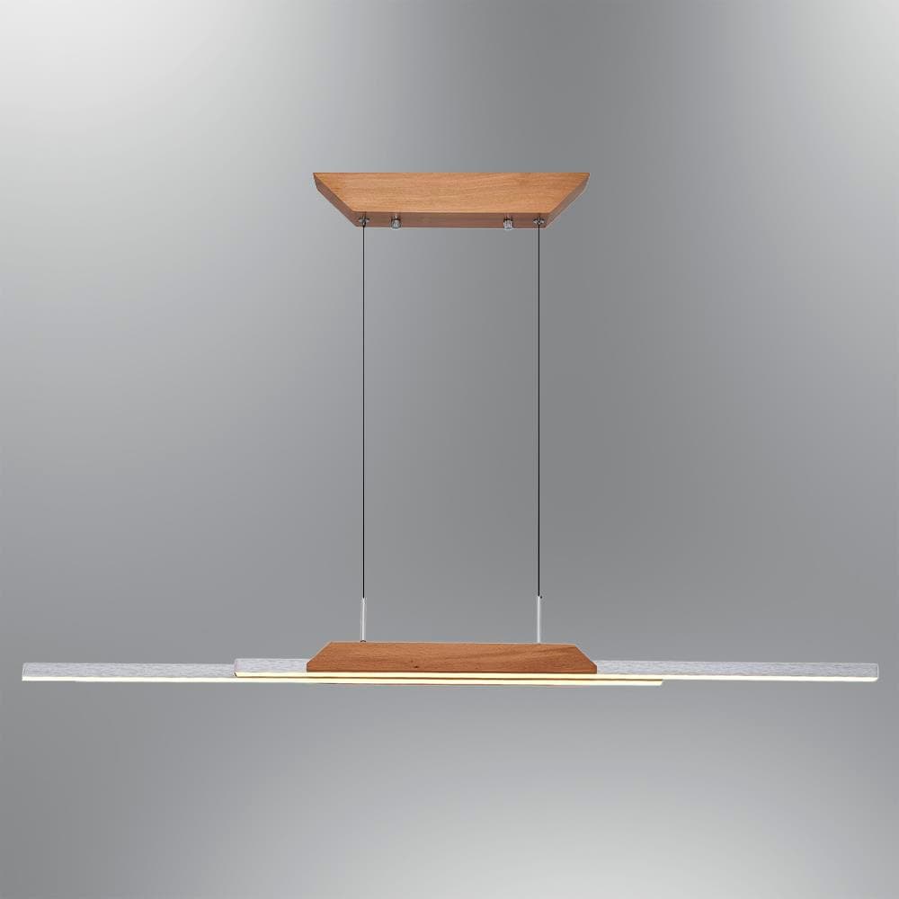 رمادي معدن Elppir 2 معلق ثريا 120 cm