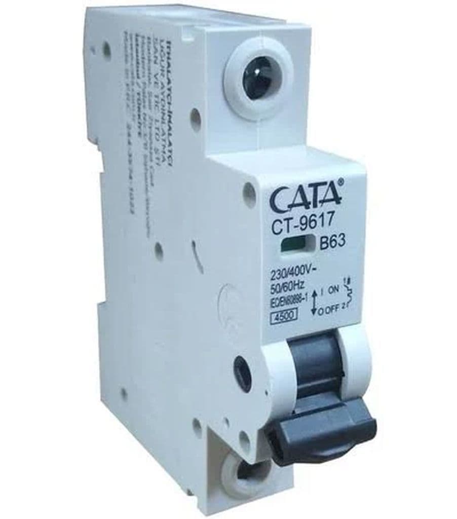 1x63A 4,5kA Interruptor Automático Curva B (CT-9617)