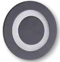 Anthrazit LED Wand Leuchte 1.8W