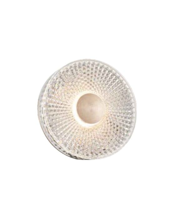 Rosa Dorado Aluminio Hierro Aplique de Pared Ø18 cm