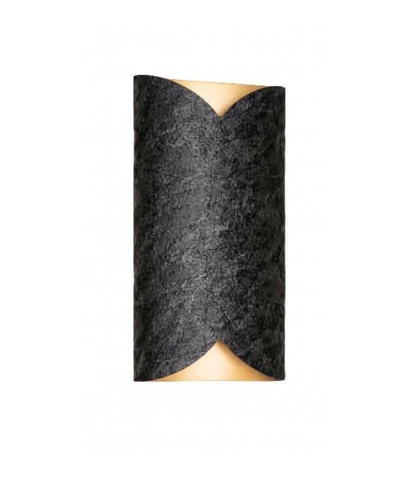 Negro Hormigón Aplique de Pared 10,3 cm