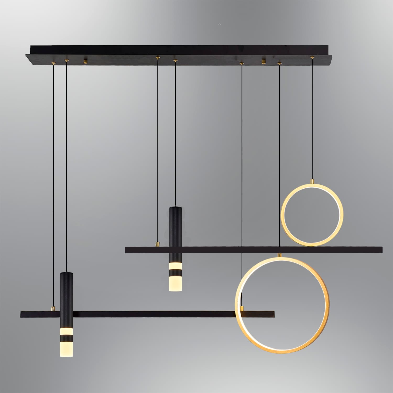 Acrylic LED Chandelier 115x120 cm (63w)