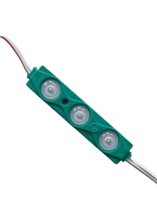 12 Volt Green 1,5 Watt 3 Piece Lens 2835 Advertiser Module (10