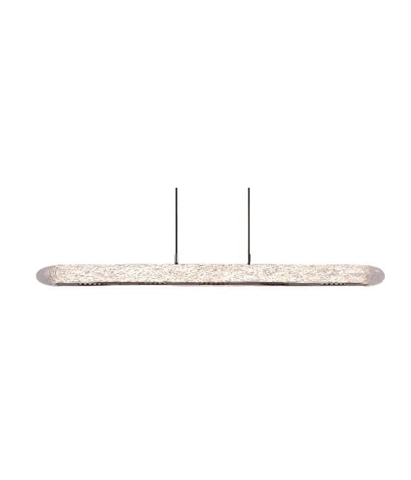 Aluminio Colgante Lámpara de Araña 120 cm