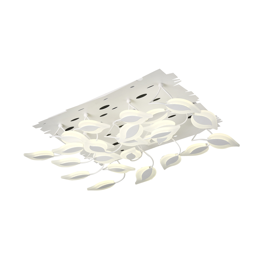 Beyaz Akrilik LED Plafonyer 80x20 cm — görsel 3