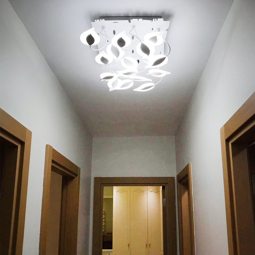 Beyaz Akrilik LED Plafonyer 80x20 cm — görsel 5
