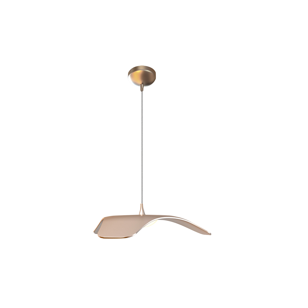 Mavi-Kırmızı Akrilik LED Avize 34x120 cm — görsel 5