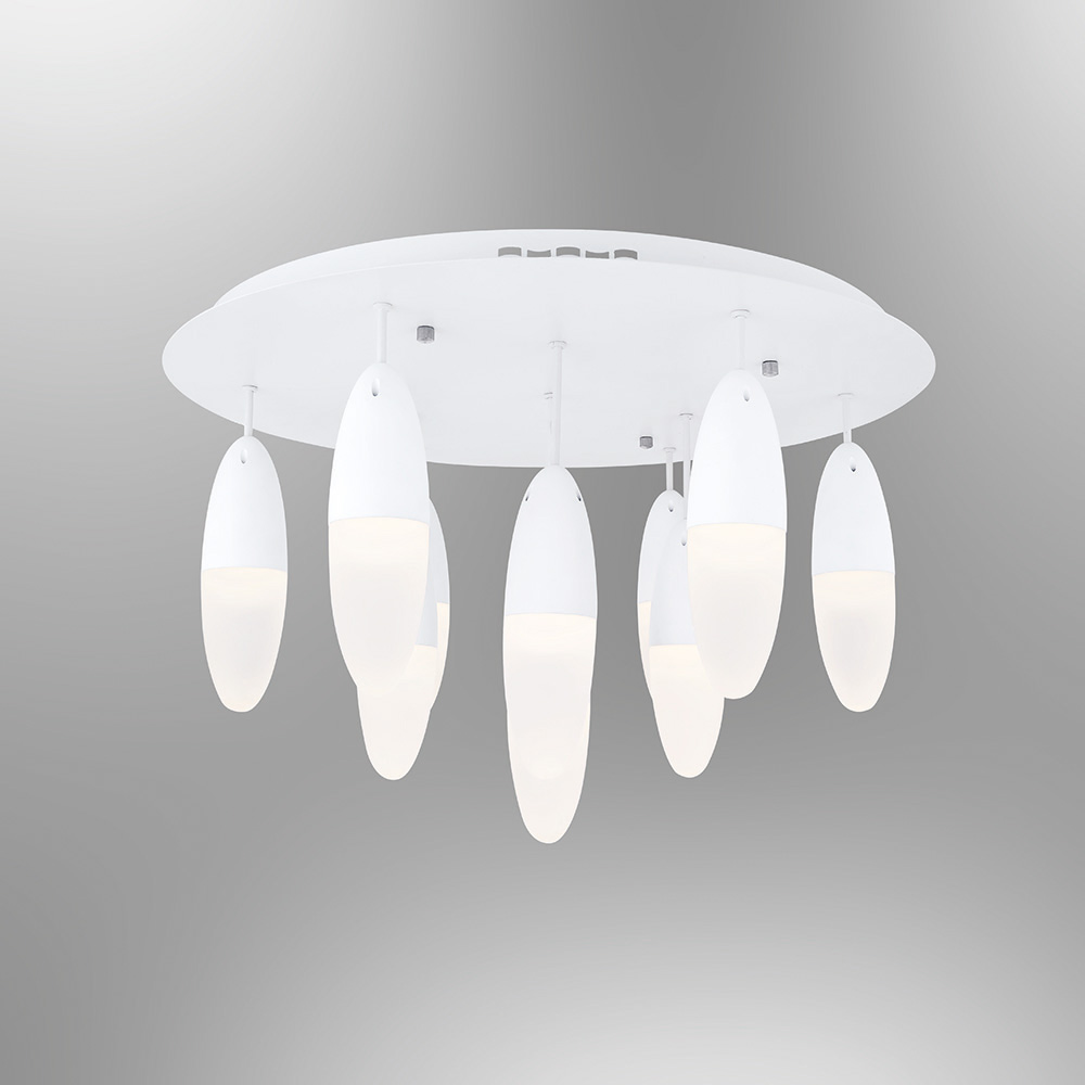 Beyaz Akrilik LED Plafonyer 60x39 cm Beyaz Akrilik LED Plafonyer 60x39 cm