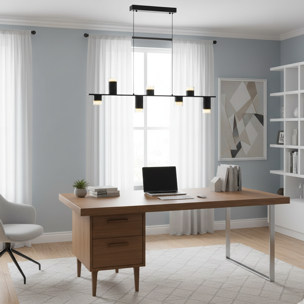Akrilik LED Avize 110x120 cm — görsel 5