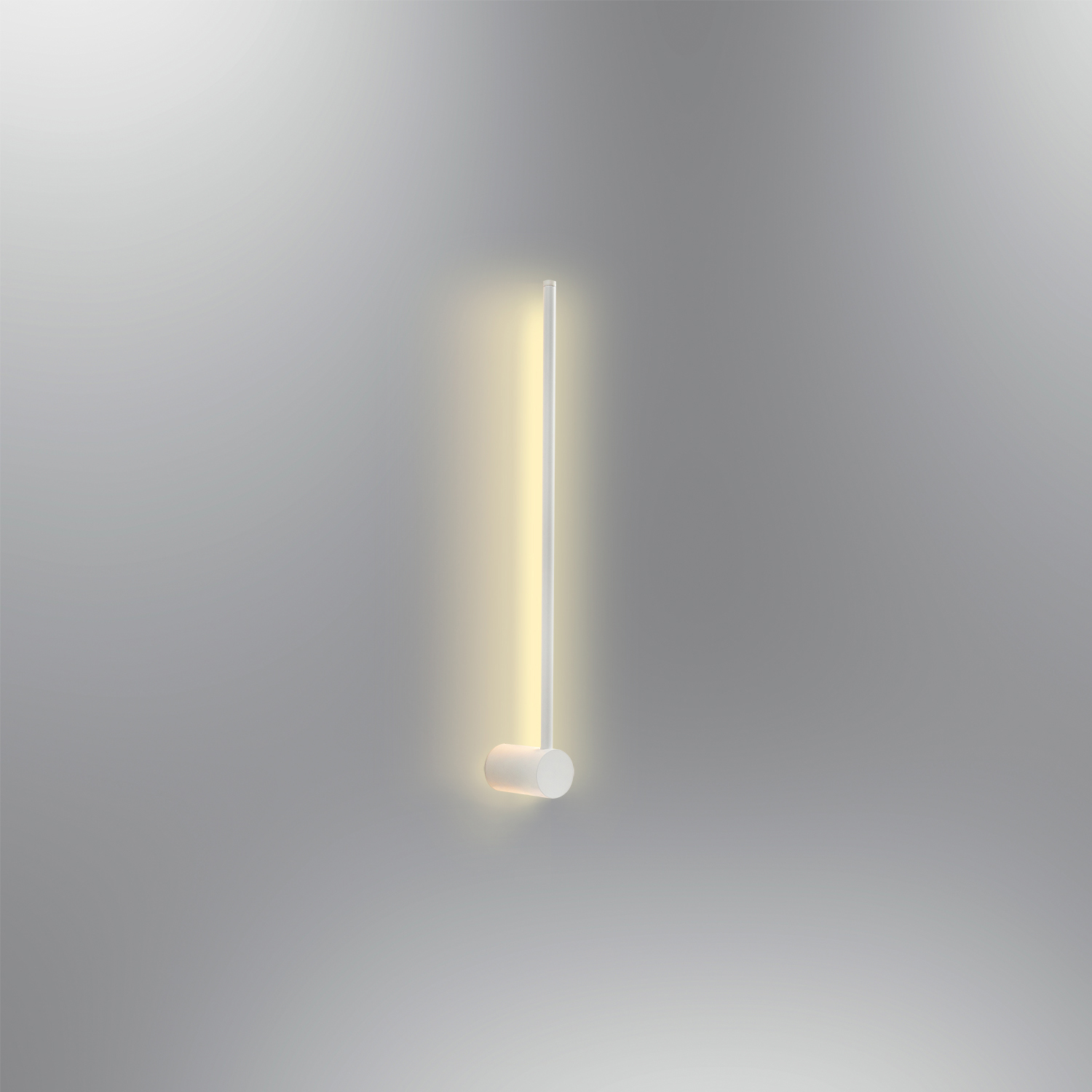 Beyaz-Siyah Metal LED Aplik 6x61 cm