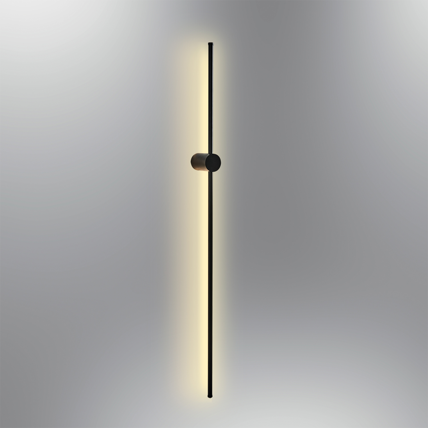 Beyaz-Siyah Metal LED Aplik 6x121 cm — görsel 5