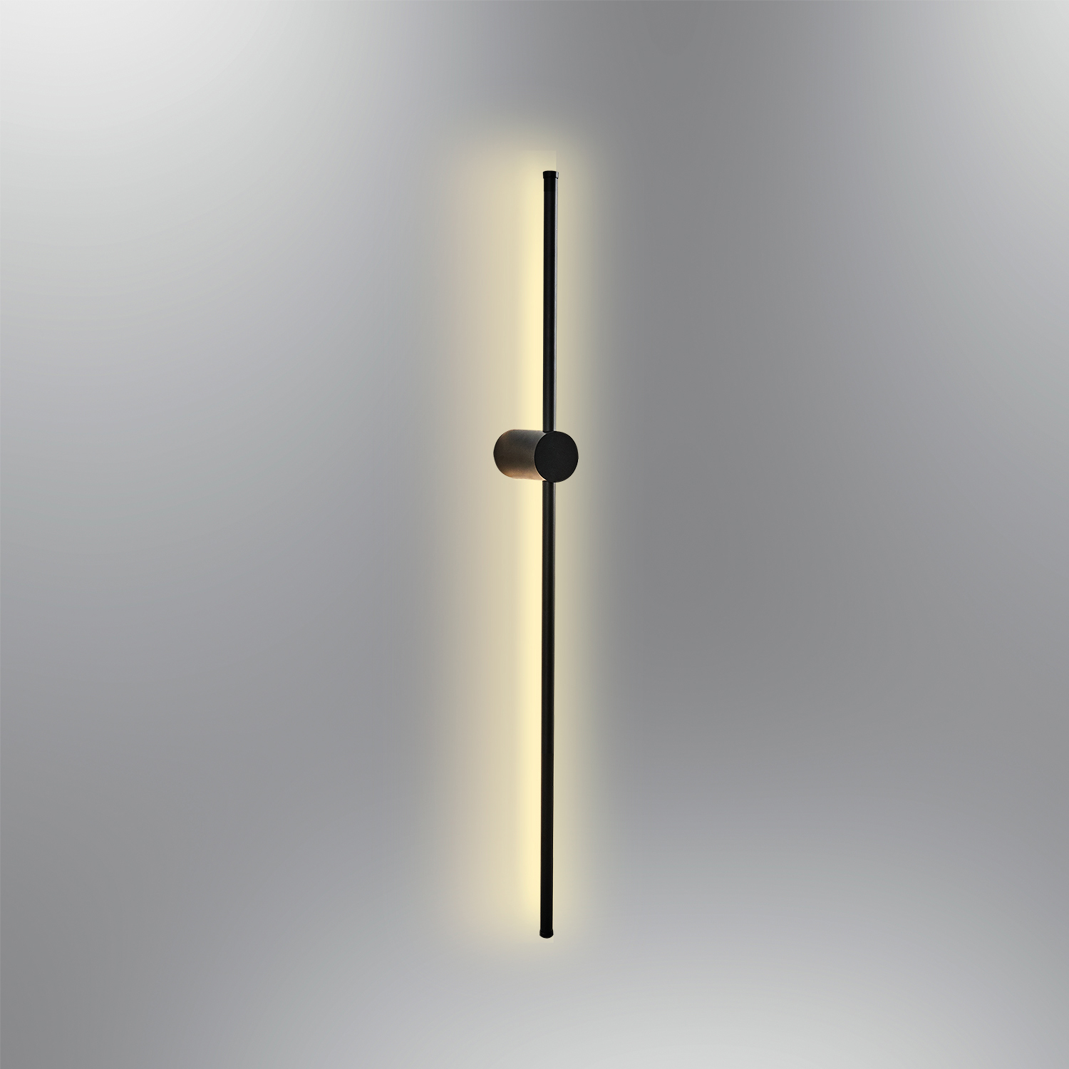 Beyaz-Siyah Metal LED Aplik 6x91 cm