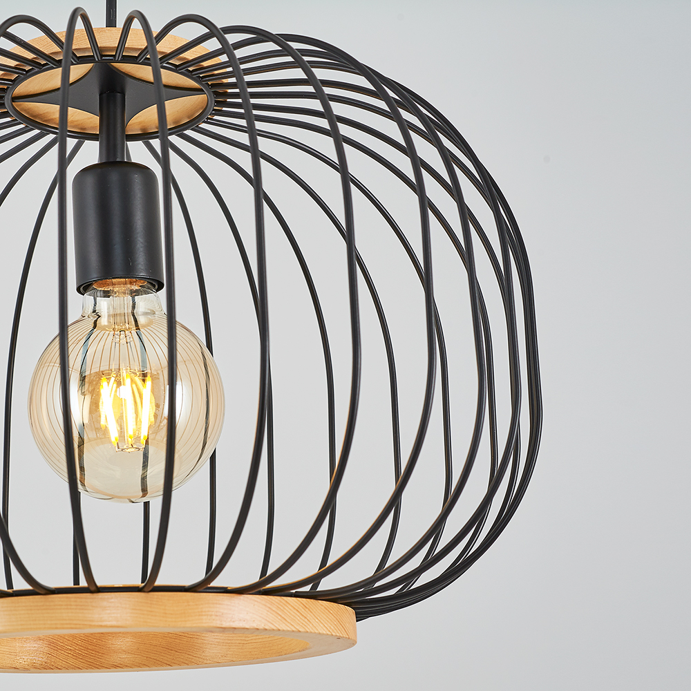 Wood Chandelier 40x120 cm Wood Chandelier 40x120 cm