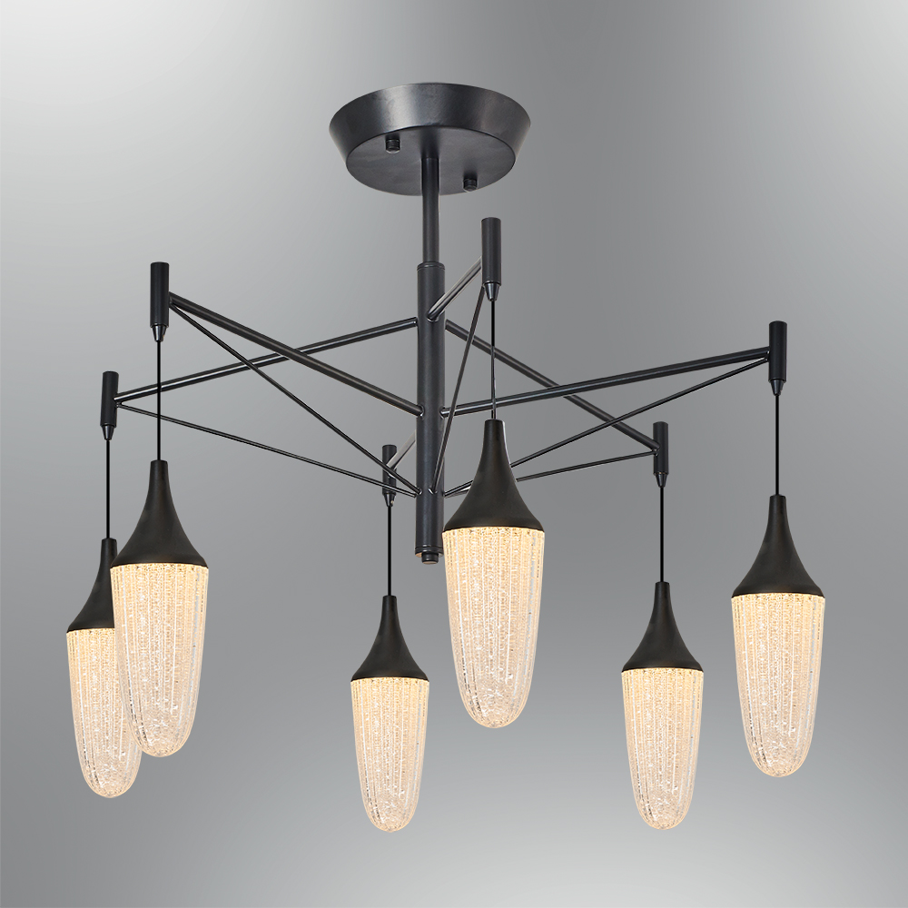 Akrilik LED Avize 68x60 cm Akrilik LED Avize 68x60 cm