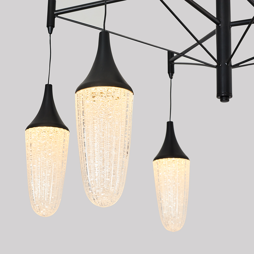 Akrilik LED Avize 68x60 cm — görsel 3