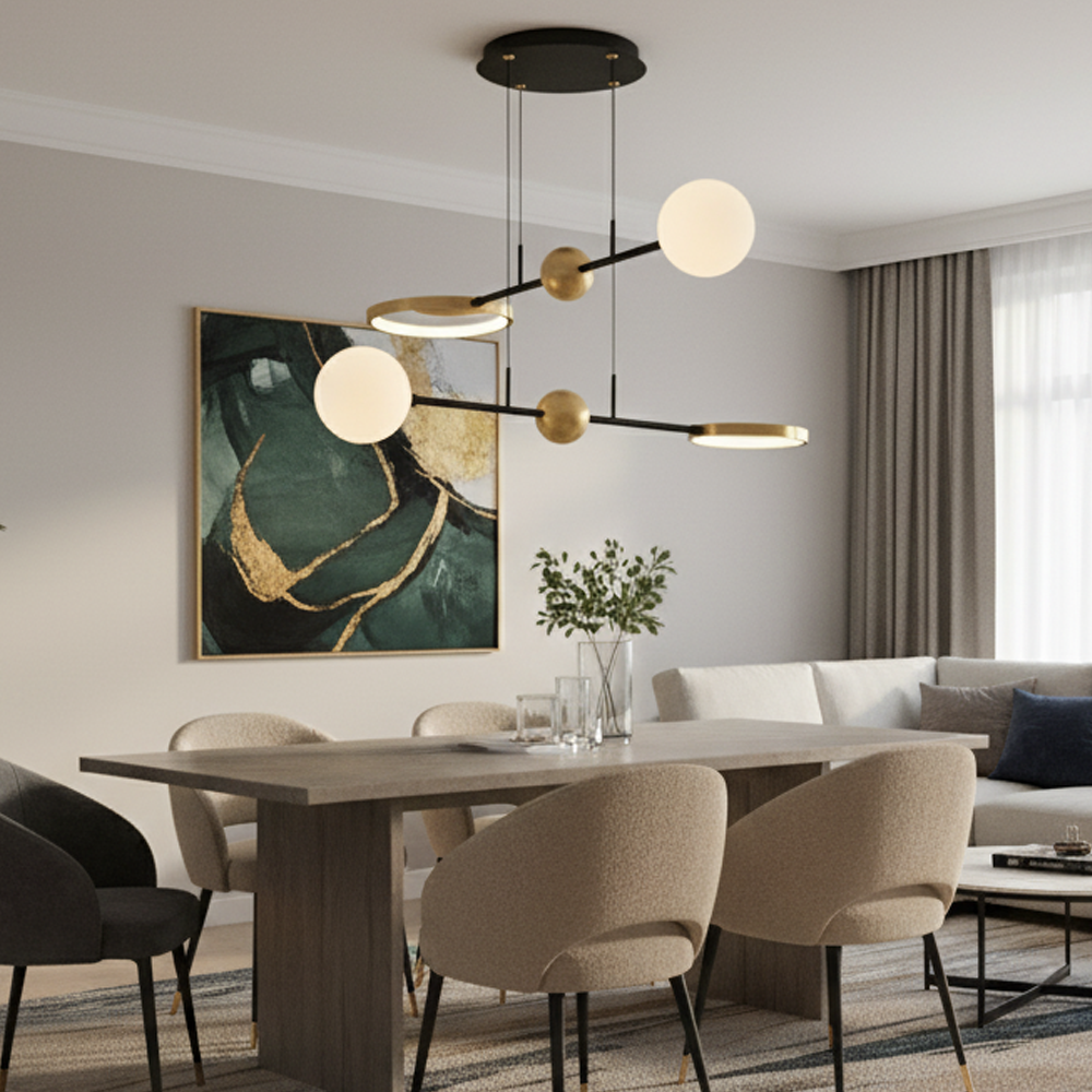 Opal Cam LED Avize 82x120 cm (43WATT) — görsel 6
