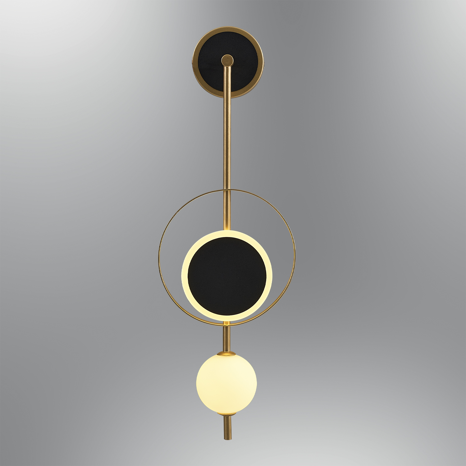 Eskitme Akrilik LED Aplik 23x69 cm