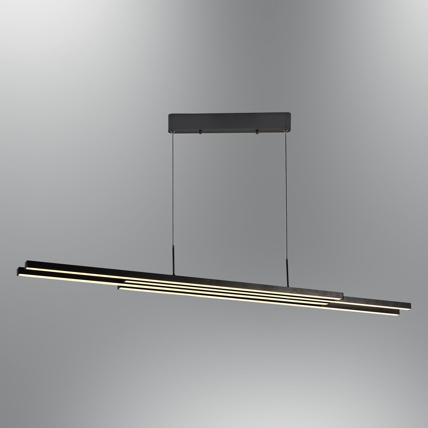 Latón-Negro Acrílico LED Lámpara de Araña 130x120 cm Sarı-Siyah Akrilik LED Avize 130x120 cm