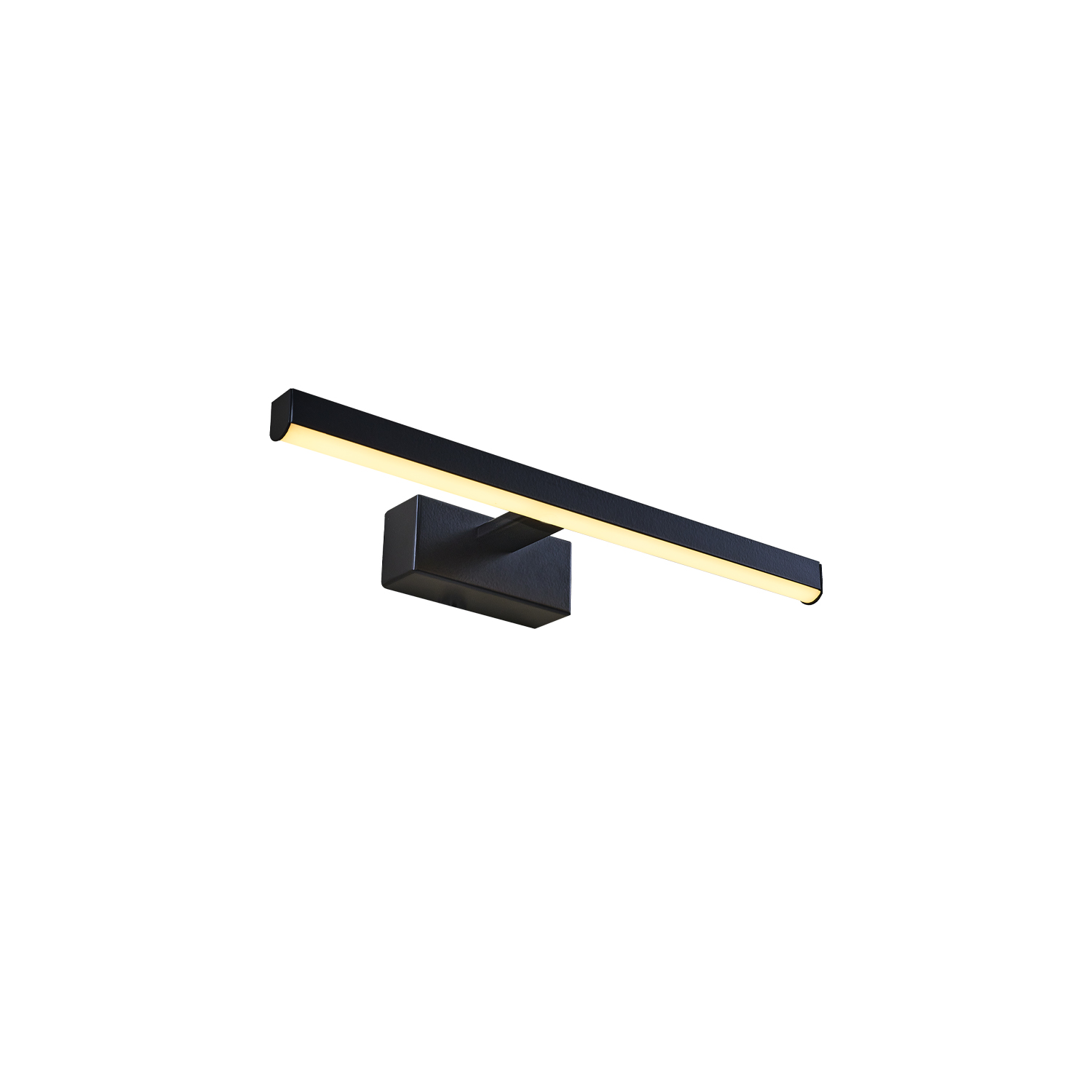 Siyah-Eskitme Akrilik LED Aplik 40x13 cm — görsel 3