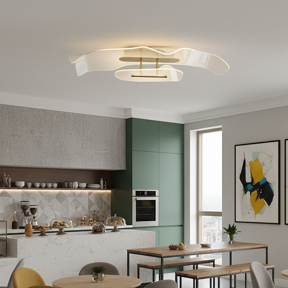 Akrilik LED Plafonyer 85x15 cm — görsel 8
