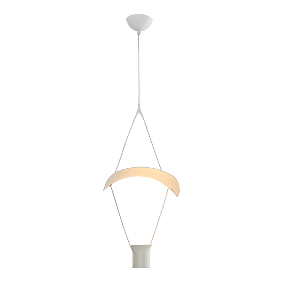 Beyaz-Sarı Akrilik LED Avize 25x120 cm (Beyaz / Sarı / Siyah) — görsel 2