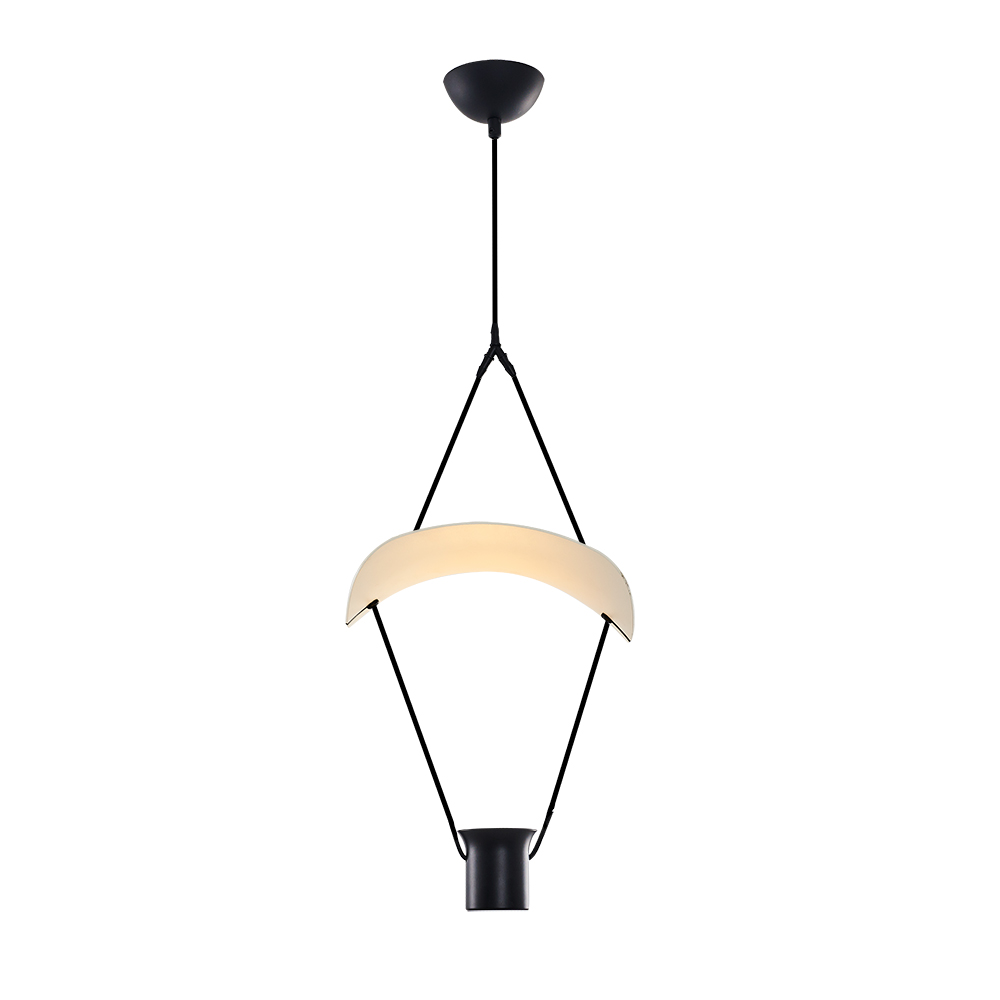 Beyaz-Sarı Akrilik LED Avize 25x120 cm (Beyaz / Sarı / Siyah) — görsel 5