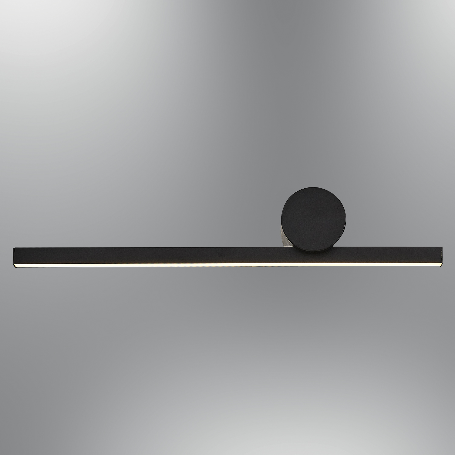 Sarı-Siyah Akrilik LED Aplik 50x9 cm — görsel 4