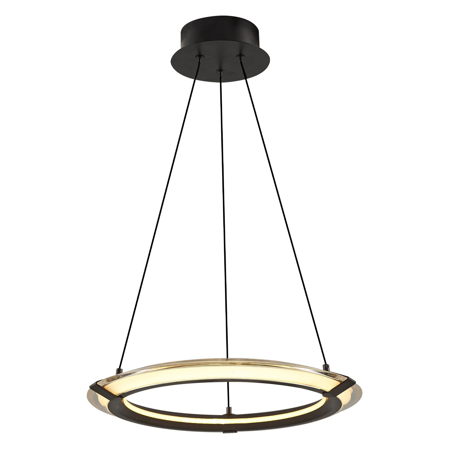 Sarı-Kahve Akrilik LED Avize 40x120 cm (35w) — görsel 3