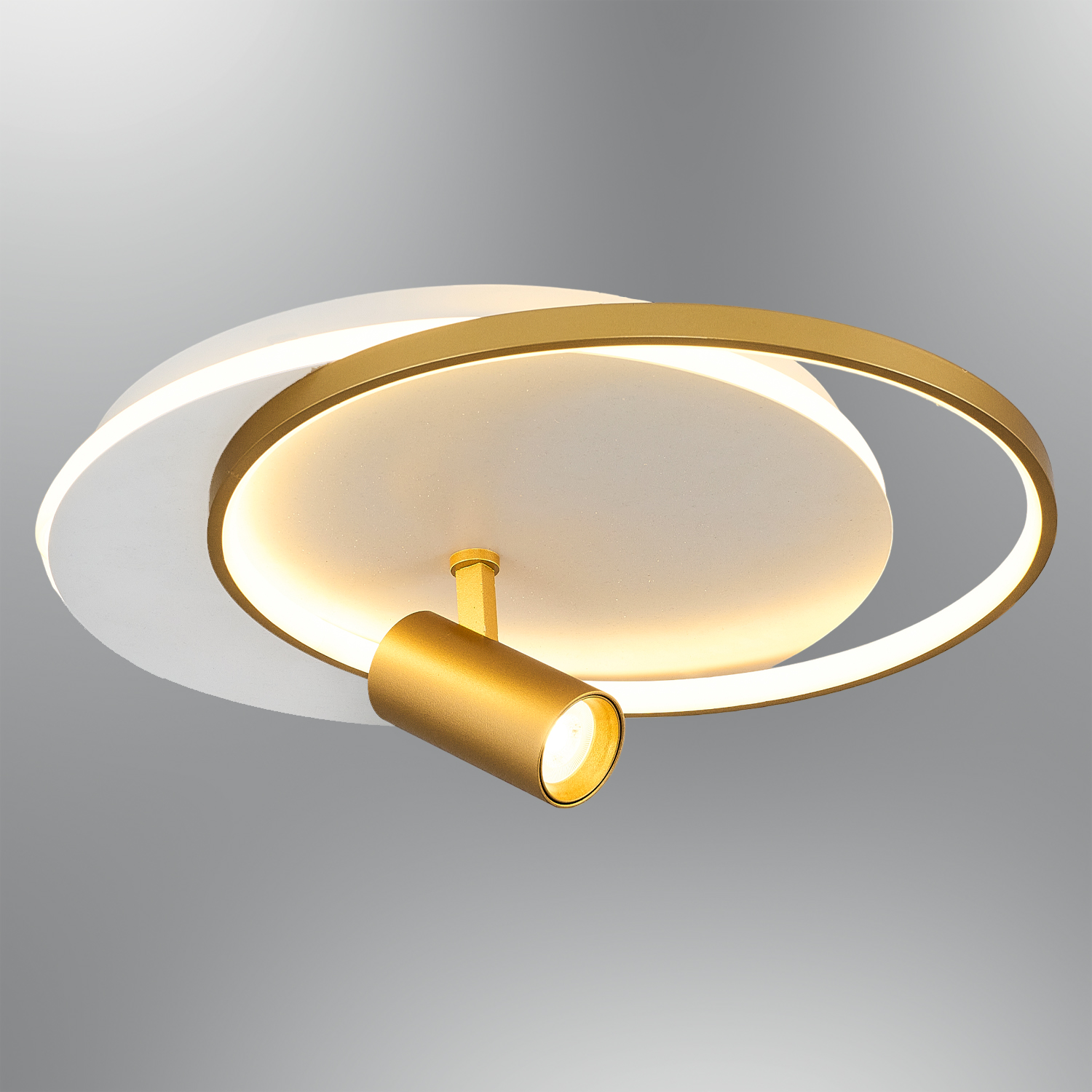 Beyaz-Siyah Akrilik LED Plafonyer 50x14 cm Beyaz-Siyah Akrilik LED Plafonyer 50x14 cm