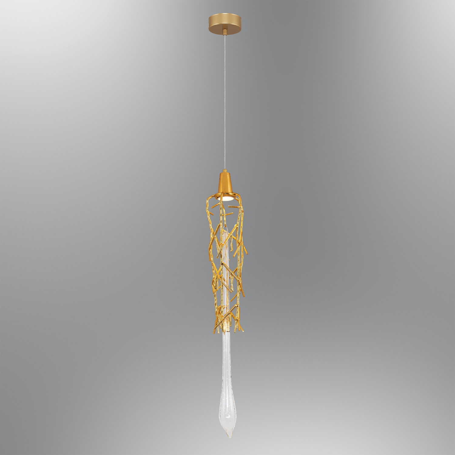 Glass Chandelier 10x120 cm Glass Chandelier 10x120 cm