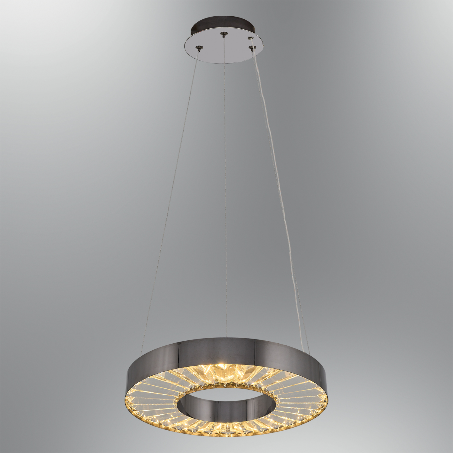 عتيق-بلاتيني زجاج LED ثريا 40x120 cm (35w) Eskitme-Platin Cam LED Avize 40x120 cm (35w)