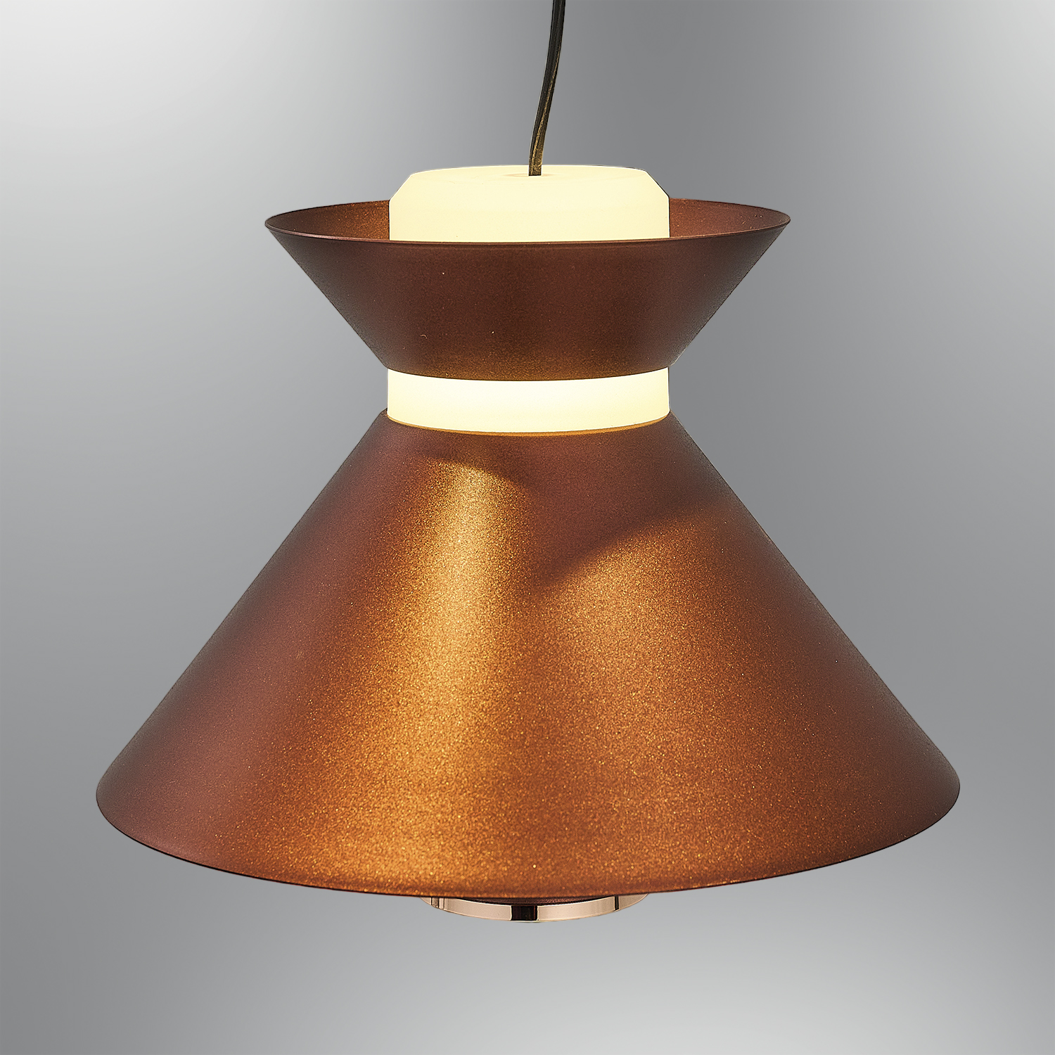 Karışık-Rose gold Akrilik LED Avize 35x120 cm — görsel 4