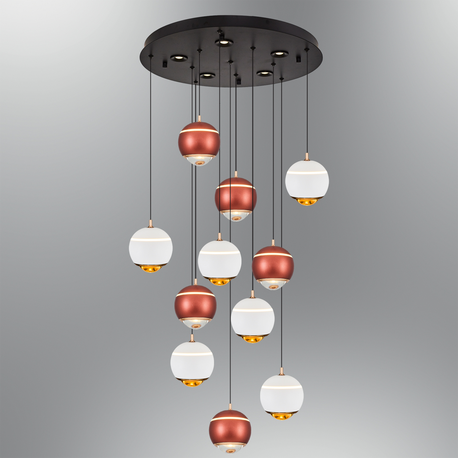 Weiß-Braun-Gemischt-Gelb-Platin-Gemischt Acryl LED Kronleuchter 50x120 cm Beyaz-kahve-karışık-Sarı-platin-karışık Akrilik LED Avize 50x120 cm