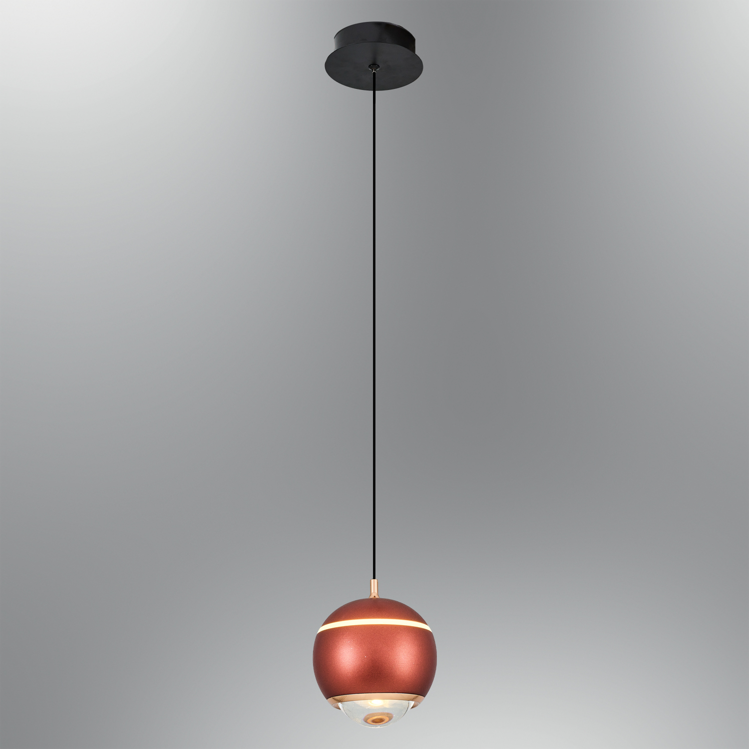 Beyaz-Sarı Akrilik LED Avize 9x120 cm — görsel 2