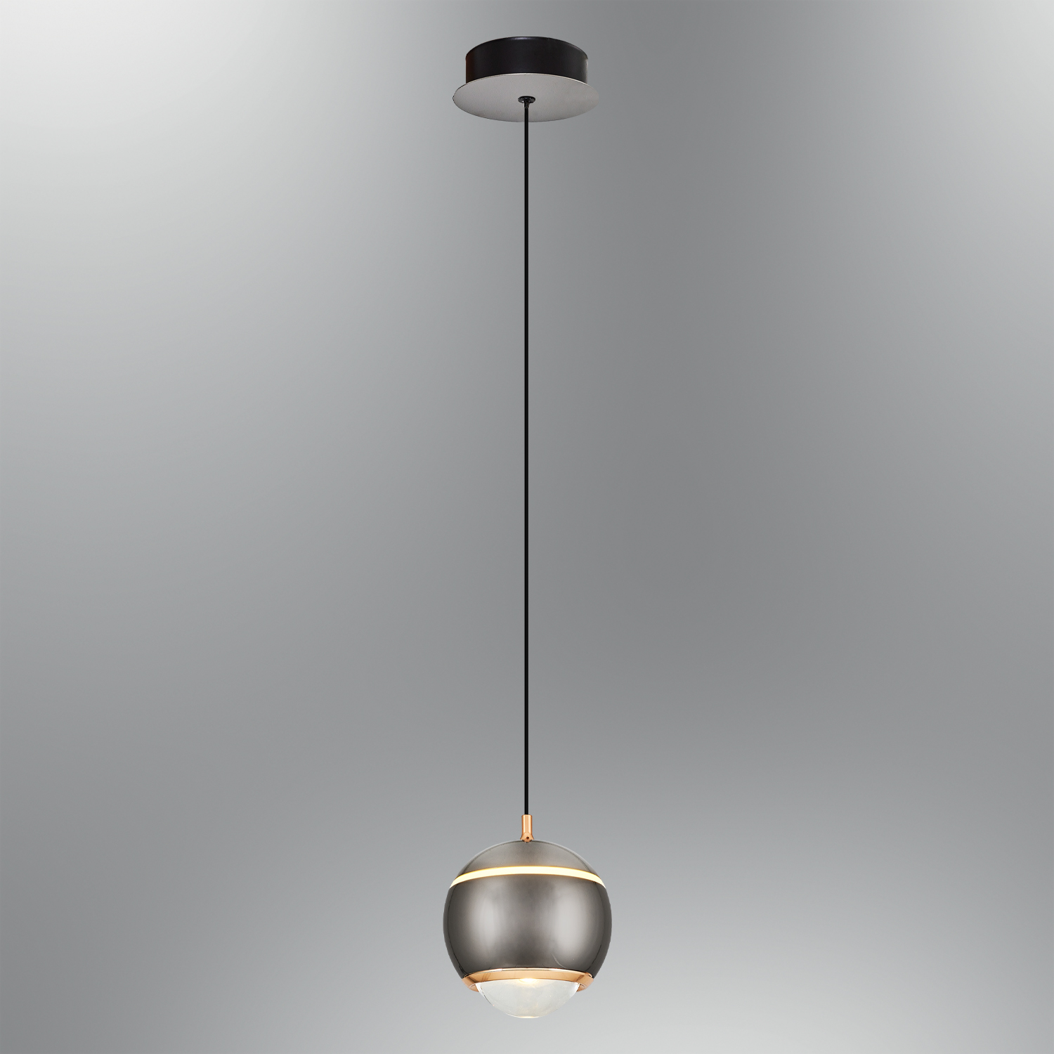 Beyaz-Sarı Akrilik LED Avize 9x120 cm — görsel 4