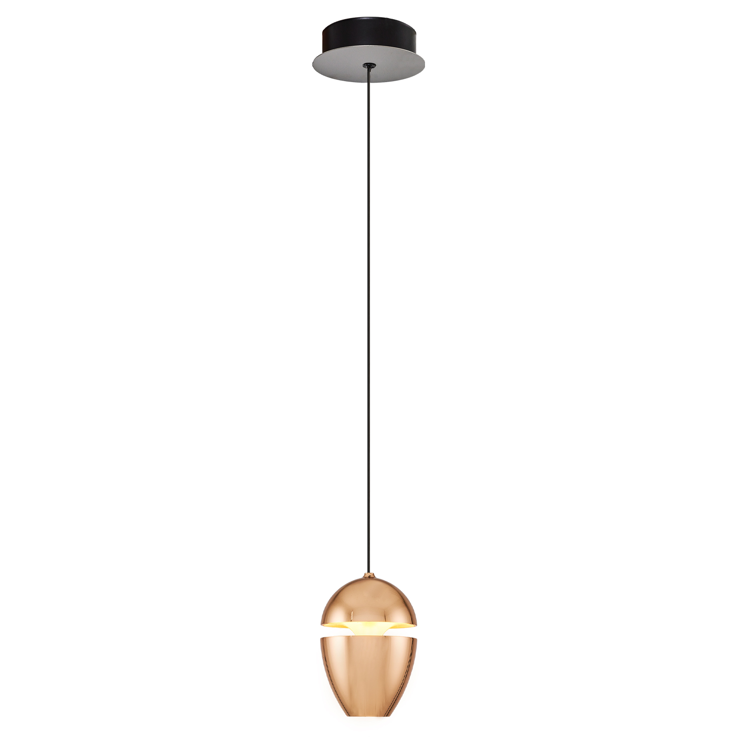 Beyaz-Sarı Akrilik LED Avize 8x120 cm — görsel 4