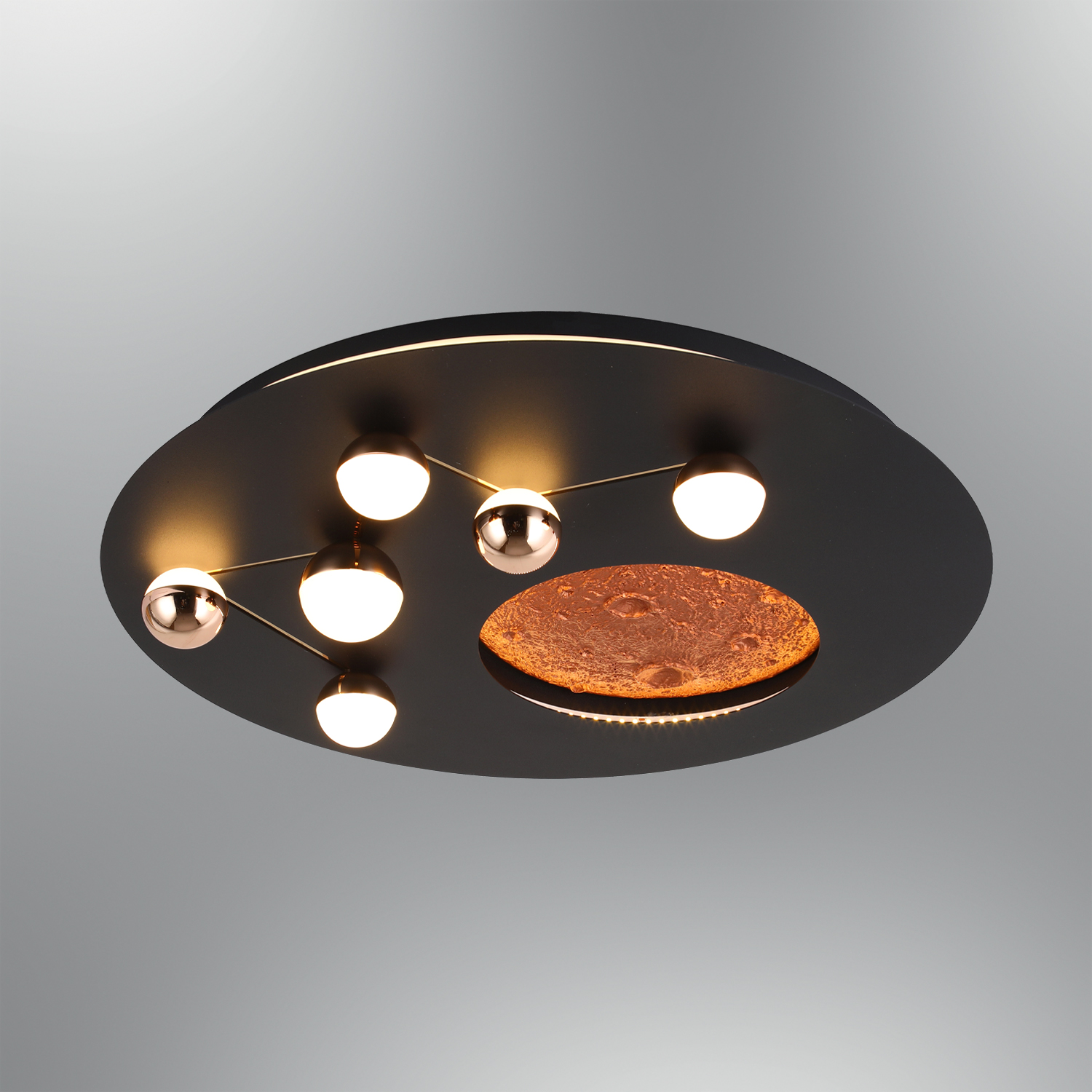 Beyaz-Siyah Akrilik LED Plafonyer 50x5 cm Beyaz-Siyah Akrilik LED Plafonyer 50x5 cm