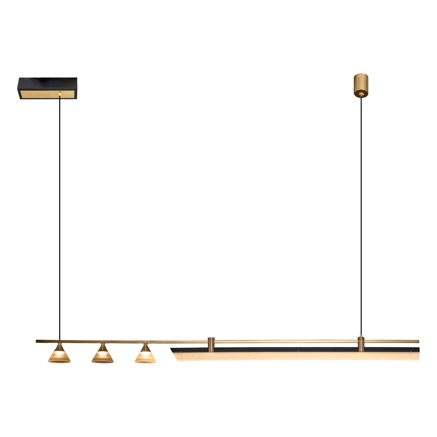 Akrilik LED Avize 120x160 cm — görsel 2