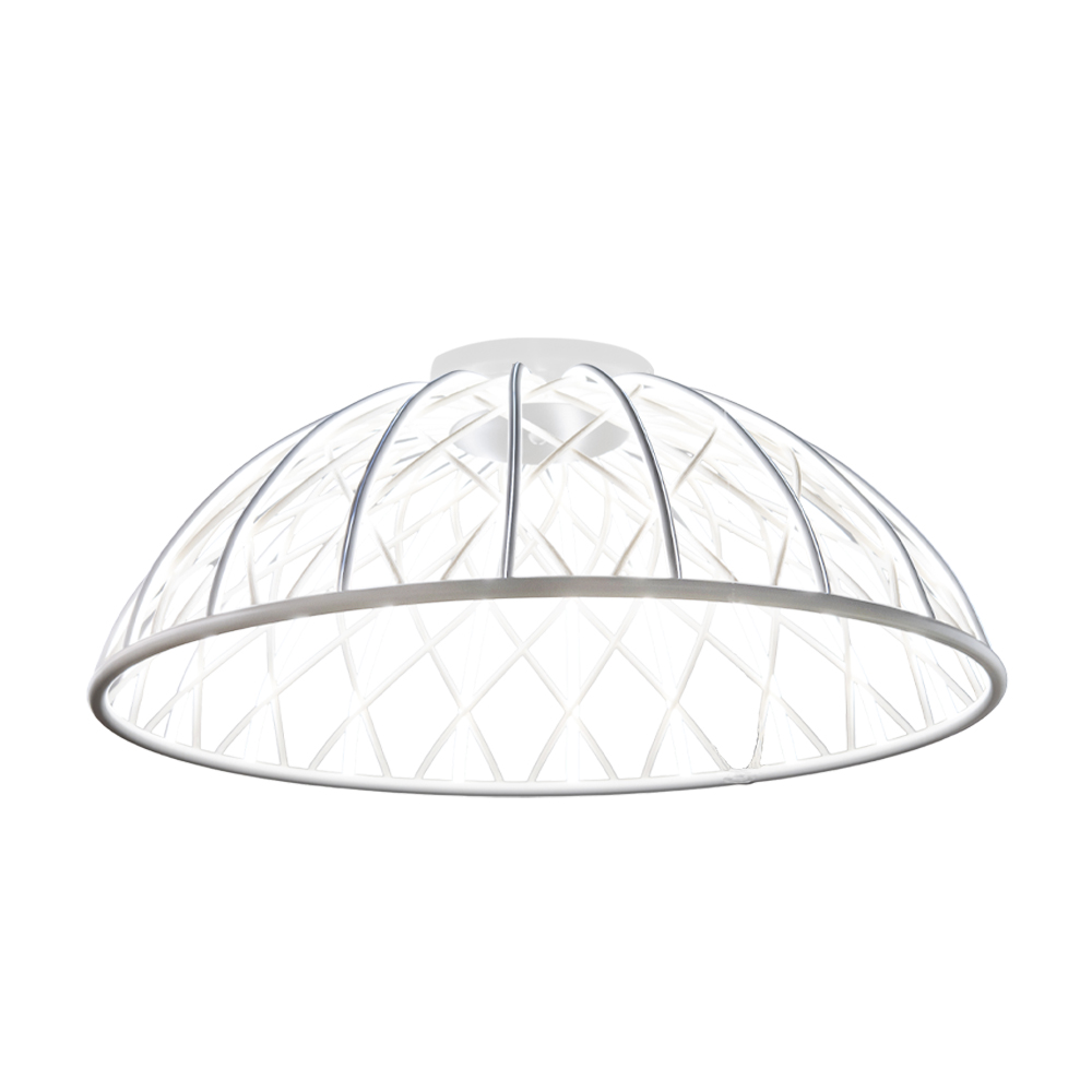 Kırmızı-Siyah Akrilik LED Plafonyer 76x30 cm — görsel 4