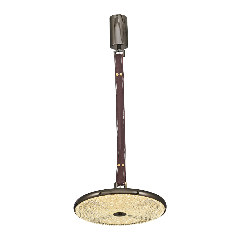 Sarı-Platin Akrilik LED Avize 30x180 cm — görsel 3