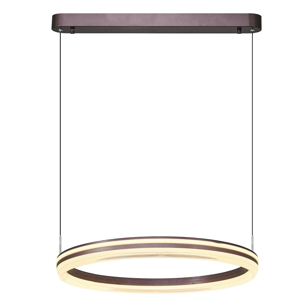 Sarı-Kahve Akrilik LED Avize 60x120 cm — görsel 3