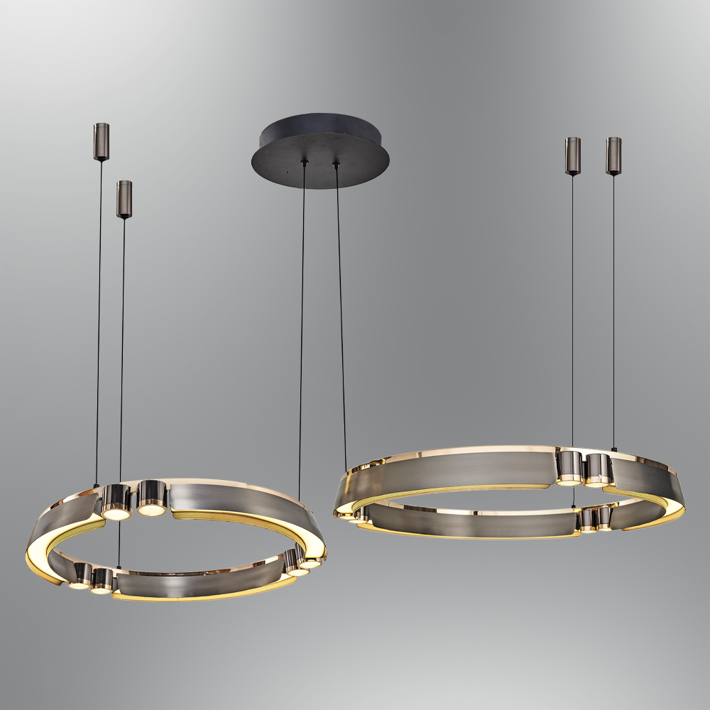 Metal LED Chandelier 110x160 cm Metal LED Chandelier 110x160 cm